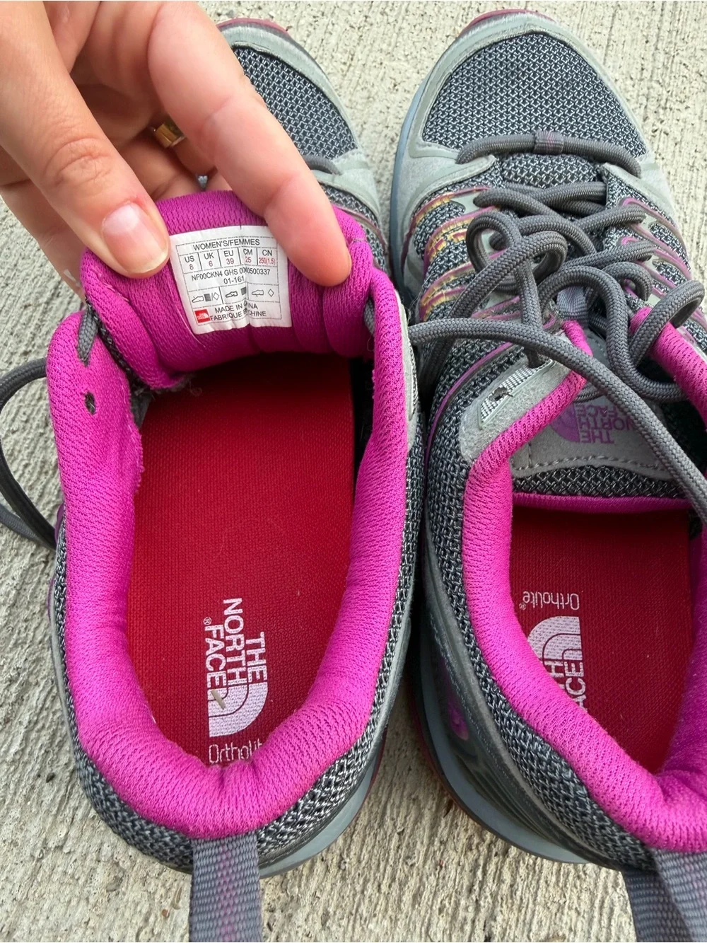 The North Face worn once
